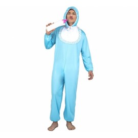 Costume da Bebè per Adulto azzurro