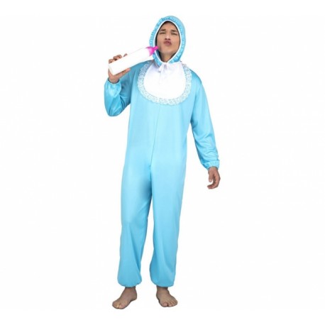 Costume da Bebè per Adulto azzurro