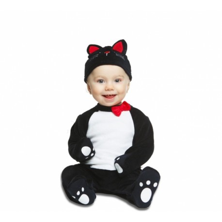 Costume Gattino Nero per Bebe