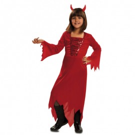 Costume da Demone Rosso per Bambina