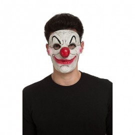 Maschera da Clown Inquietante di Lattice