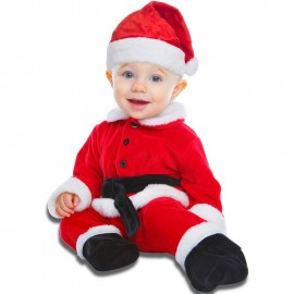 Costume Da Babbo Natale con Cintura per Bebe