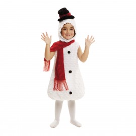 Costume da Pupazzo di Neve per Bambina
