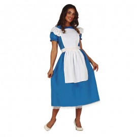 Costume Alice Adulta Blu e Azzurro