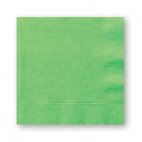 Amscan tovaglioli Lime 25 x 25 cm 20 pezzi 