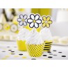 6 Pirottini Cupcacke con Pois e Strisce 7,5 x 5 cm