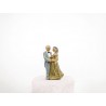 Topper Torta Statuine Nozze Oro