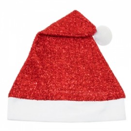 Cappello di Natale Rosso Glitterato