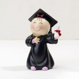 Figura Ragazza per Torte di Laurea