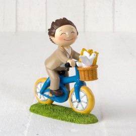 Personaggio per Torte Bambino in Bicicletta