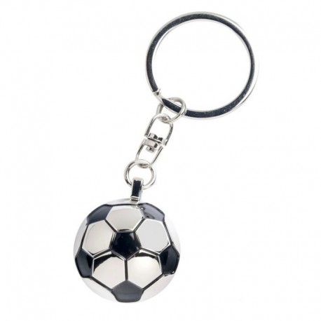 Portachiave Pallone da Calcio Metallico