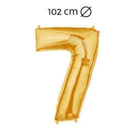 Palloncino Numero 7 Foil 102 cm