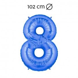 Palloncino Numero 8 Foil 102 cm