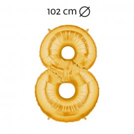 Palloncino Numero 8 Foil 102 cm