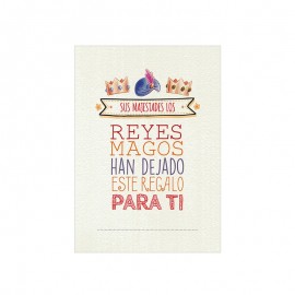 5 Schede Prestampate Verticali Sua Maestà 3,4x5 cm