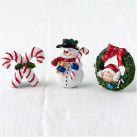 12 Pz Magneti Natalizi, Magneti Natalizi per Garage Magneti Frigo Natale Magneti Natalizi per Porta del Garage Magneti per Porta con Palla di Natale Per la Casa Articoli per Feste (12 Stili