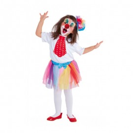 Costume da Clowny Girl Bambini