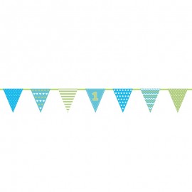 Bandierine 1º Compleanno Bambino 1,35 m