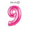 Palloncino Numero 9 Foil 102 cm