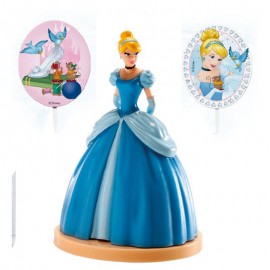 Kit Topper Cenerentola per Torta Shop