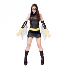 Costume da Bat Girl con Vestito per Donna