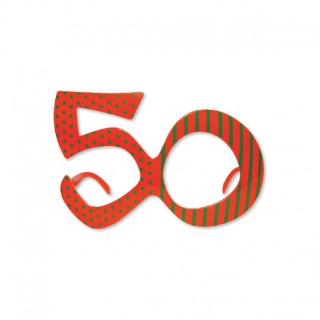 Occhiali per Compleanno Numero 50