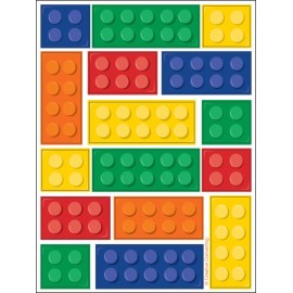 4 Adesivi Lego