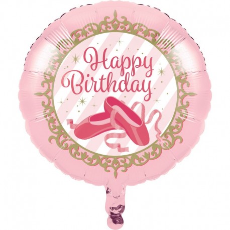 Palloncino Ballerina Happy Birthday Economico