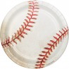 8 Piatti Baseball 18 cm