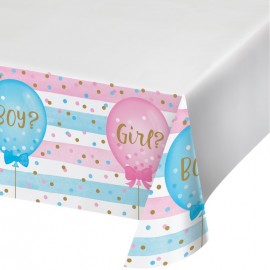 Tovaglia Baby Shower Rivelazione Sesso