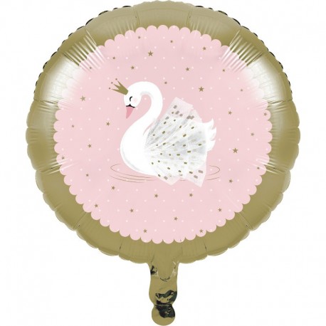 Palloncino Foil con Cigno 45 cm