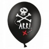 6 Palloncini Pirati Party 30 cm