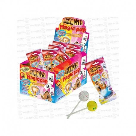Lecca Lecca Jawbraker con Tattoo 18 pz