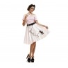 Costume da Donna Rosa per Adulti