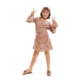 Costume da Psychedelic Hippie Bambina Shop