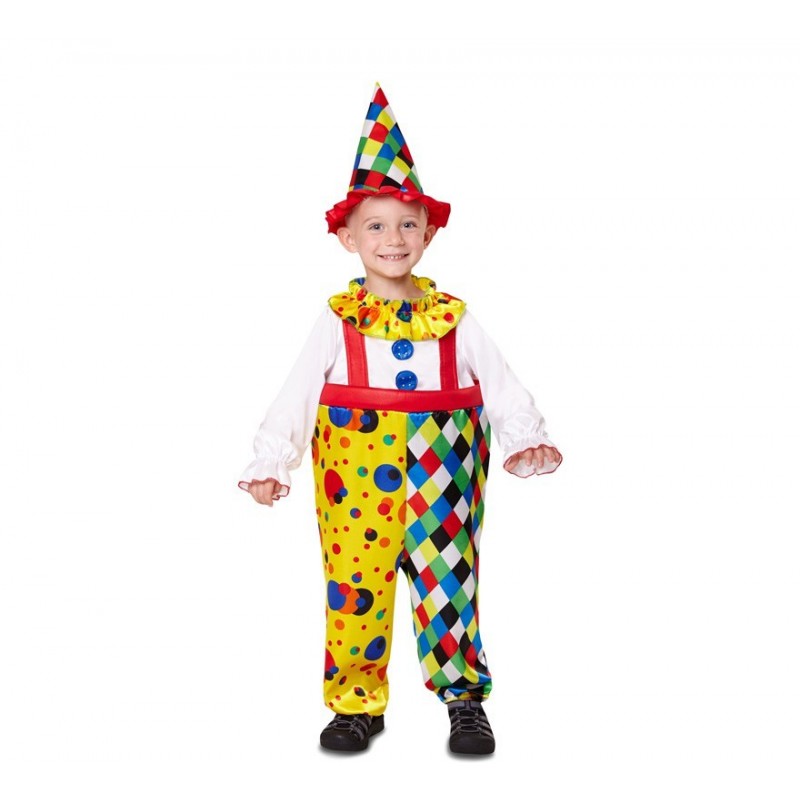 Costume Pagliaccio Clown Bambino