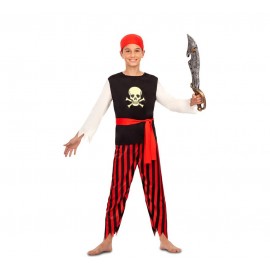Costume da Pirata con Teschio per Bambino