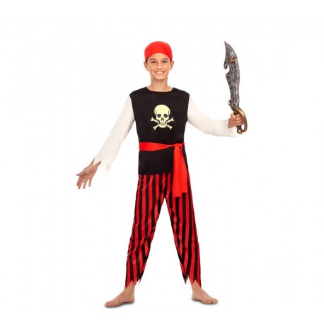 Costume da Pirata con Teschio per Bambino
