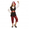 Costume da Pirata con Teschio per Bambina