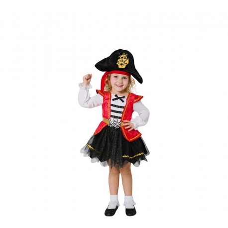 Costume da Pirata dei Caraibi per Bambina