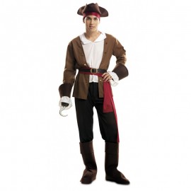 Costume da Pirata Uncino Adulto Shop