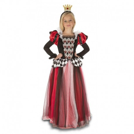 Costume da Regina di Cuori con Tulle per Bambina Store