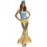 Costume da Sirenetta Oro per Donna