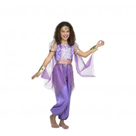 Costume da Principessa Araba Viola Bambini