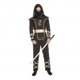 Costume da Black Ninja Adulto Shop