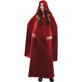 Costume Rosso da Maga per Adulto Online