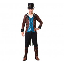 Costume da Steampunk Boy per Adulto Online