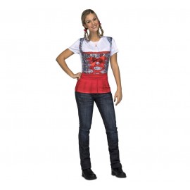 Costume Rosso da Oktoberfest per Signora Adulta