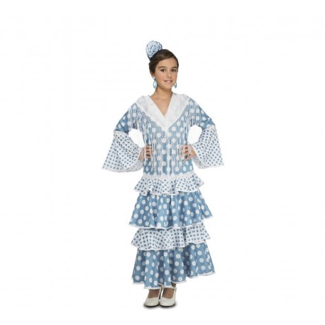 Costume da Flamenco Guadalquivir per Bambini