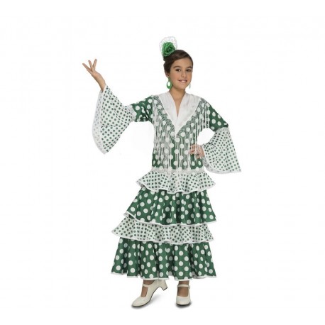 Costume da Flamenco Feria per Bambini